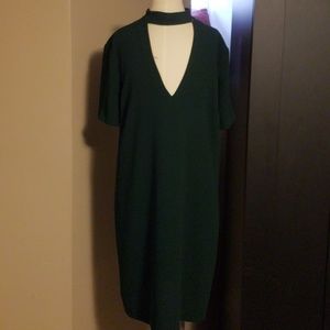 Zara v-neck dress